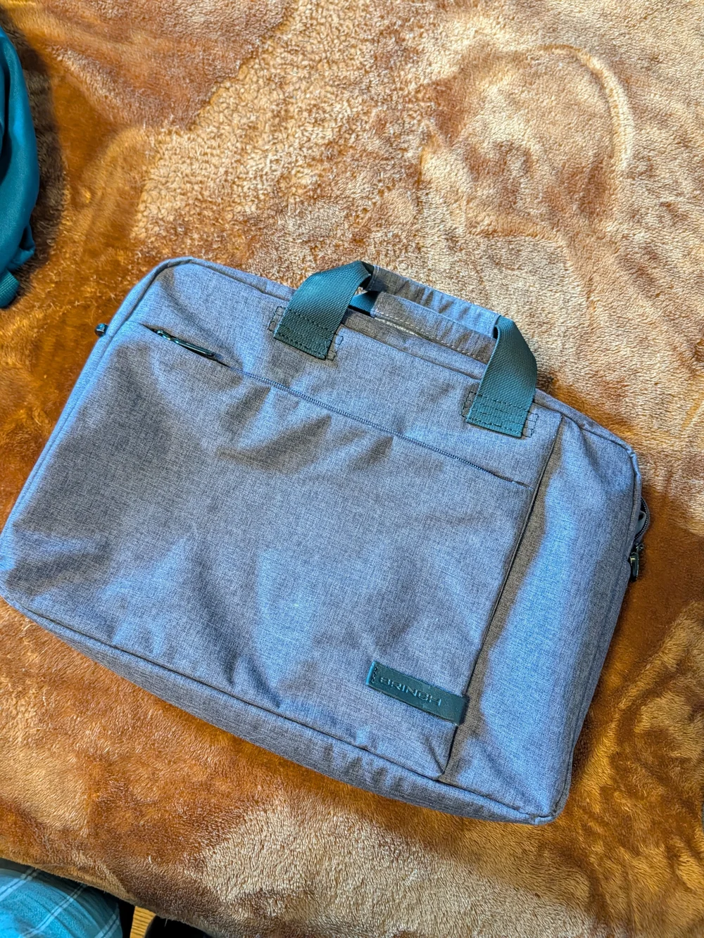 Purple/Grey Laptop Briefcase